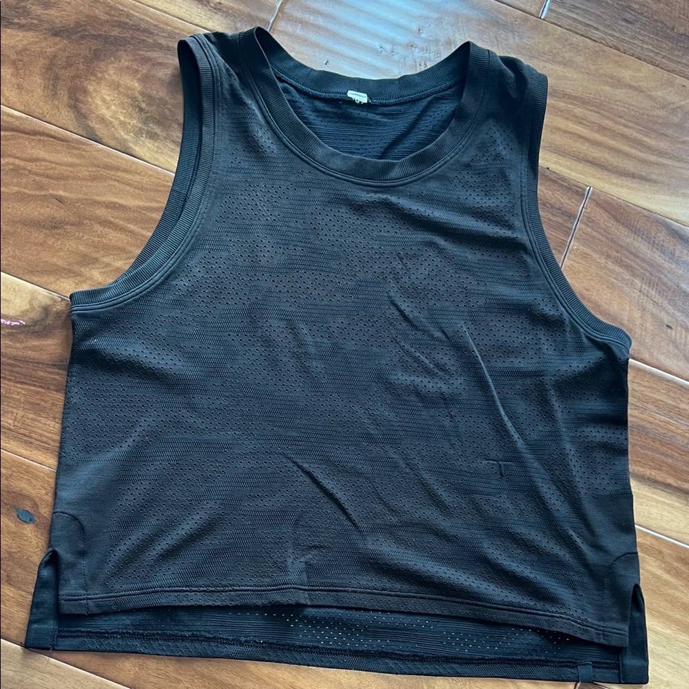 Lululemon Athletica Black Muscle Tee